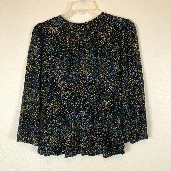 ba&sh Black Multicolor Blouse - Picture 7 of 11